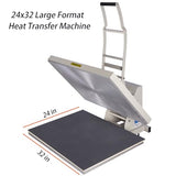 Large 24x32 Heat Press Machine: Commercial Professional Heat Press Machine