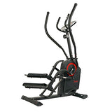 Sunny Health & Fitness Premium Cardio Climber Stepping Elliptical Machine - SF-E3919, Black Sunny Health & Fitness
