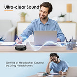 Conference Speaker and Microphone Luna 360° Voice Pickup w/Noise Reduction/Mute/Indicator USB Bluetooth Speakerphone w/Dongle