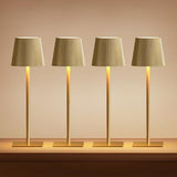 4 Pack Cordless Table Lamp,6000mAh Rechargeable Battery Operated Desk Lamp,Two Adjustable Heights