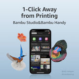 Bambu Lab A1 Mini Combo, A1 Mini 3D Printer&AMS lite, Multi-Color Printing