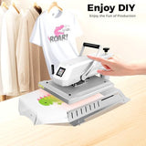 Heat Press Automatic Swing Away Sublimation Heat Transfer with with Intelligent Temperature Control System