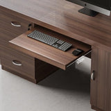 GuoTizyn 55 in 63 in Farmhouse Office Desk,Heavy Duty Business Computer Desk
