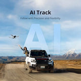 Potensic Atom 2 Fly More Combo with RC PTD 1, Drones with Camera for Adults 4K Video