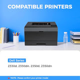 Toner Cartridge 2-Pack High Yield Replacement for Dell 2330 2350 PK941 Toner Compatible with Dell