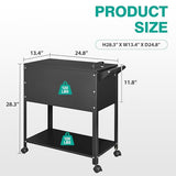 Rolling File Cart with Wheels Hanging Files,Rolling File Cabinet Organizer,Rolling Hanging File Folder Cart on Wheels