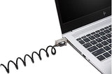 Slim NanoSaver 2.0 Portable Laptop Lock with Key, Self-retracting, Lockable, Flat Thin Profile