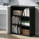 Furinno PASIR Book Shelf, 3-Tier Bookshelf, Storage Shelves Bookcase, 9.7 x 23.7 x 31.5, for Living Room