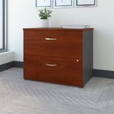 Bush Business Furniture Series C 2 Drawer Lateral File Cabinet in Hansen Cherry