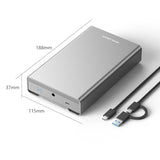 Avolusion PRO-G2 14TB USB 3.2 Gen 2 (10Gbps) USB-C External Hard Drive for Windows