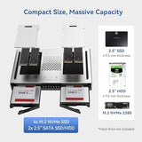 LincStation N2 6-Bay NAS Server, Intel N100 16GB LPDDR5 RAM