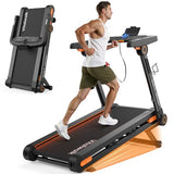 Vitalwalk Foldable Walking Pad Treadmill with Incline 20%/25% Auto, 49"x18"