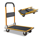 Foldable Push Cart Dolly - 330lb Capacity Moving Cart