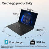 Lenovo ThinkPad E16 Gen 3 Laptop, Ultra 5 225H, 32GB DDR5 RAM, 1TB SSD