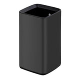 Trash Bin Kitchen 3.1 Gallon Square Garbage Can, Open Top Metal Design with Removable Liner for Office, Living Room, Hotel and Commercial Use