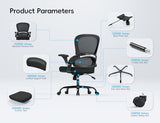TRALT Office Chair - Ergonomic Office Chair with Back Support