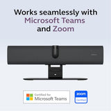Jabra PanaCast 40 Video Bar System Small Meeting Room Android Video Device and Touch Controller