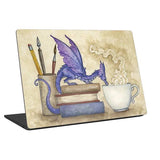 Skinit Laptop Decal Skin Compatible with Universal Laptop 17in (13.8 x 10in) - Tate and Co. Whats in Here Coffee Dragon Design