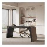 zhongxlla Standing Desk, Minimalist Solid Wood Desk - Light Luxury PC Table for Home Office