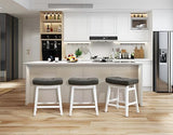 RNKSFX Counter Height Bar Stools Set of 6 for Kitchen Counter