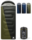 TANSTRIDER XXL Winter Sleeping Bags for Adults Cold Weather,Camping Sleeping Bag for Kids with Compression Sack,4 Season Camping Essentials Gear for Hiking,Traveling,Outdoor,Backpacking,Climbing