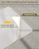 Blvornl 10Pack 34.5"*47.1" Hard Material Chair Mat for High Pile Carpet and Hardwood Floor