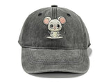 GDIQ Mouse Baseball Cap for Kid, Cute Mice Gifts for Toddler Boys Girls