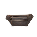 European Men's Large Capacity Zippered Crossbody Bag Waist(Style3)