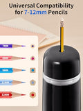 Electric Pencil Sharpener - Hands-Free Operation, 3 Sharpness Modes, 3-Second Sharpening