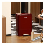 Stainless Steel Trash Bin for Kitchen Living Room Bedroom Commercial Restaurant Office