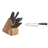 15-Piece Knife Block Set & Classic 7" Santoku Knife Wüsthof