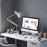 Simple Designs LD1036-BLK-4PK 18.8" 4-Pack Bronson Antique Style Industrial Iron Lantern Desk Lamp