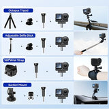 DJI Osmo Action 6 8K Waterproof Action Camera Bundle