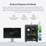 Creality K2 SE 4C 3D Printer, Multi-Color 3D Printer, 500mm/s Fast Printing