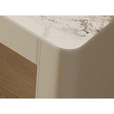 AQWASYUTER Office Computer Desk Wooden Slate Modern Study Furniture