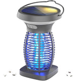 OnBeam Solar Bug Zapper Outdoor, Mosquito Zapper Outdoor Waterproof Electric Fly Zapper Rechargeable Mosquito Killer with Solar Panel, 4200V Fly Trap Indoor for Home Backyard, Patio, Garden, Camping
