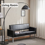 OmySalon Waiting Room Bench Seating, Salon Reception Bench Office Chair,