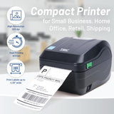 TSC DL241 Desktop Direct Thermal Label Printer, 4” Print Width, USB, Ethernet, Bluetooth, for Shipping Labels