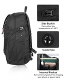 WATERFLY Lightweight Packable Hiking Backpack: 30L Foldable Travel Daypack Ultralight Camping Day Pack for Woman Man