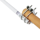 VHF Fiberglass 17” Ham Radio Base Antenna with Ground Plane Kit, 136-174mhz SO239 Connector for Mobile Transceiver, HT, Repeater, Scanners, Marine VHF Radios