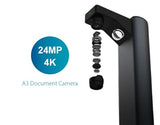 Desk Document Scanner, Book Scanner - v7Bus:4K UltraHD,24MP, 600dpi,Portable Scanner,Visualize