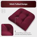 HOMELYSIAN 19x19 Outdoor Chair Cushions Set of 4