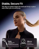 OpenDots ONE-Open-Ear Headphones, Clip-On Earbuds-Wireless Bluetooth Earbuds with Microphone-Secure