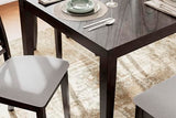 Signature Design by Ashley Langwest Classic Upholstered Dining Table and 4 Chairs and Bench, Set