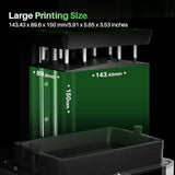 ELEGOO Mars 5 MSLA Resin 3D Printer, Resin Printer for Beginner with Auto-Leveling, Smart Mechanical Sensor, Overheat Protection, 6.6-inch 4K LCD Screen
