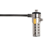Kensington Portable Combination Cable Lock for Laptops and Other Devices