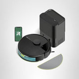 iRobot Roomba 104 2in1 Vacuum & Mop Robot - Self-Empties for 75 Days, Intense Power-Lifting Suction, Vacuums All Floors, Ideal for Pet Hair, LiDAR Smart Navigation Mapping, Mops Hard Floors