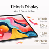 Android 16 Tablet with Keyboard, 11 Inch Tablet with Octa-Core & Gemini AI