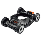 BLACK+DECKER 3-in-1 String Trimmer/Edger & Lawn Mower, 6.5-Amp, 12-Inch, Corded (MTE912)