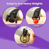 Hip Thrust Belt, Balency Hip Thrust Belt for Dumbbells Heavy, Booty Belt for Hip Thrust, Slip-Resistant Padding Hip Thrust Belt, Black